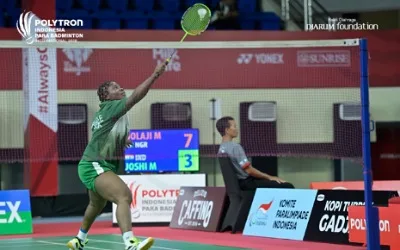 Nigeria’s Eniola Bolaji storms into final at Indonesia Para Badminton International 2025 1