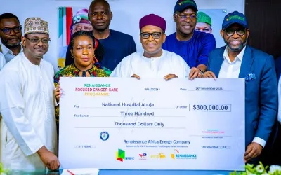 NNPC/Renaissance JV donates $300,000 to enhance cancer treatment at National Hospital, Abuja 1