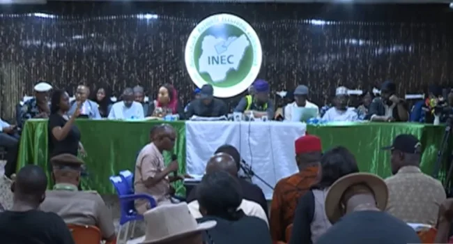 Anambra Poll: INEC resumes collation after one-hour break as Soludo maintains wide lead 1 INEC anambra election collation