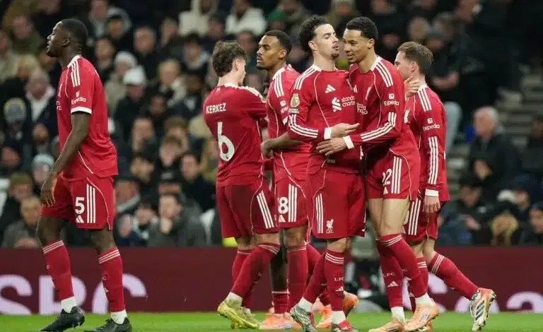 Liverpool edge nine-man Tottenham 2-1 as Isak scores before injury 1 3DC85CK 2 768x512.jpg
