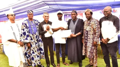 CSR: Dangote Cement Ibese, distributes laptops, grinding machines 7 DSC7452