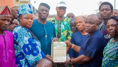 LASCOTA Badagry West installs ex-Council Chairman as patron, confers leadership award 21 FB IMG 1765615316702