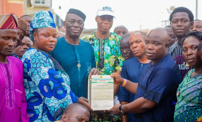 LASCOTA Badagry West installs ex-Council Chairman as patron, confers leadership award 5 FB IMG 1765615316702