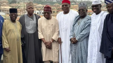Leadership crisis: Turaki, PDP elders visit Obasanjo in Abeokuta 3 FB IMG 1765641092326