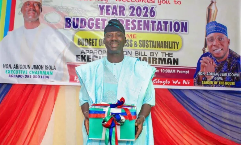 Agbado Oke-Odo LCDA unveils ₦7.87bn 2026 budget, prioritises infrastructure, social development 7 FB IMG 1766300269194