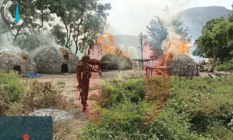 Nigerian Army intensifies offensive in Taraba, destroys bandits’ camps, arrests suspect 1 IMG 20251204 WA0012