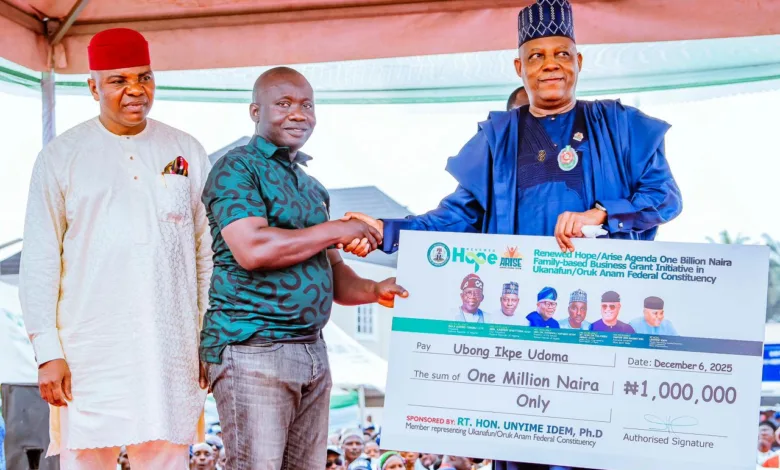 VP Shettima unveils ₦1bn family business grant in Akwa Ibom 5 IMG 20251206 WA0025