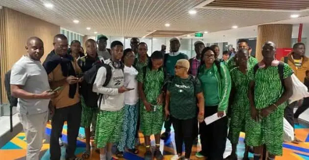 Team Nigeria heads to Angola for 4th Africa Youth Games 1 IMG 20251209 WA0041