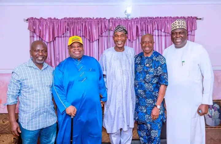 Adeleke visits Aregbesola ally, Adeoti as political realignments continue ahead of 2026 3 IMG 20251212 WA0005