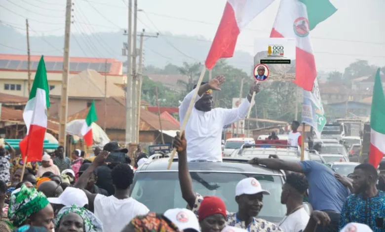 Ekiti 2026: PDP governorship candidate urges supporters to convert support into votes 1 IMG 20251214 WA0008