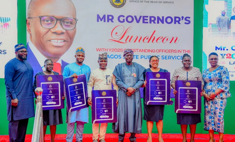 Governor Sanwo-Olu rewards 170 Lagos civil servants for excellence 1 IMG 20251215 WA0026
