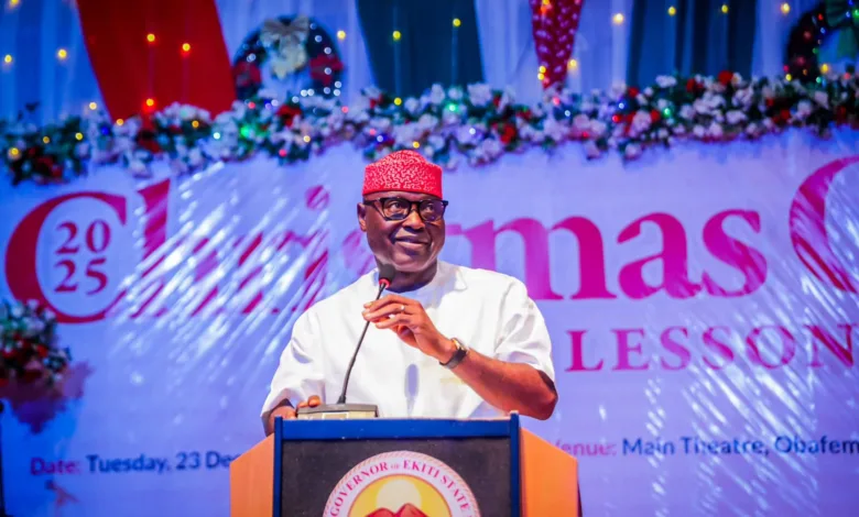 PHOTO NEWS: Oyebanji, Opeyemi Bamidele, religious leaders celebrate Christmas carol 7 IMG 20251225 WA0008