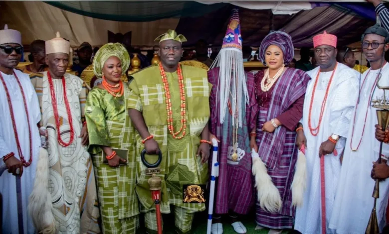 Oro monarch crowned by Alaafin of Oyo on Christmas Eve 3 IMG 20251227 WA0013