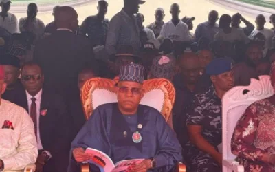 VP Shettima arrives in Akwa Ibom for launch of grassroots empowerment programme 1