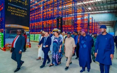 PHOTO NEWS: Sanwo-Olu unveils TY Logistics Park in Lagos 7
