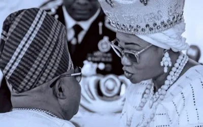 Remi Tinubu jokes about ‘turning off mic’ as Adeleke sings at ceremony 1