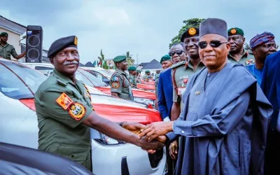 Tinubu orders full deployment of military assets, unveils new armoured fleet 3