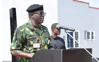 Army chief commissions 60-unit AHOOAS Housing Estate, shopping complex in Ibadan 5