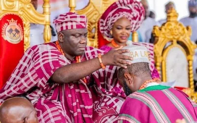 Alaafin of Oyo appreciates dignitaries at chieftaincy installations 1