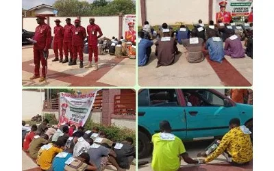 BREAKING: Ondo Amotekun nabs 39 suspected bandits fleeing northern Nigeria after airstrikes 1