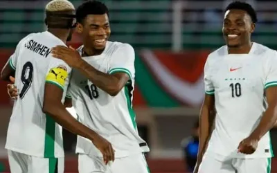 AFCON: Unstoppable Super Eagles defeat Uganda 3–1 1