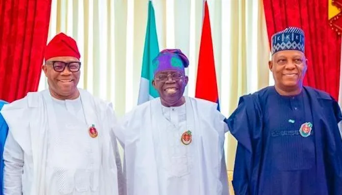BREAKING: Tinubu, Shettima, Akpabio, governors in attendance as APC holds 15th NEC meeting 1 Tinubu Shettima Akpabio