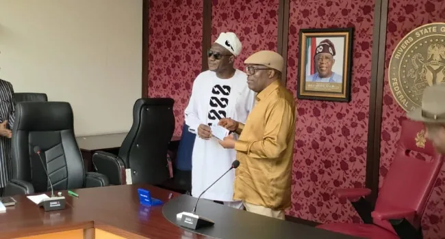 Fubara officially joins APC, receives membership card in Port Harcourt 5 fubara APC