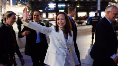 Venezuelan opposition leader says US helped her travel to Norway to accept Nobel Prize 8 gettyimages 2250555000 20251211161839146