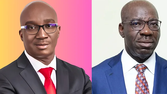 Obaseki dismisses Okpebholo’s threats, insists he can enter Benin 1 obaseki and okpebholo