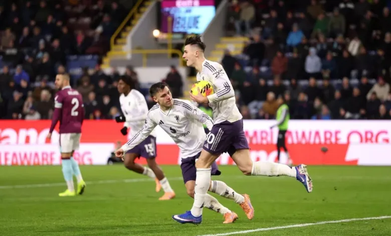 Man United draw 2-2 at Burnley in Fletcher’s debut as interim manager 1 0 GettyImages 2255129452
