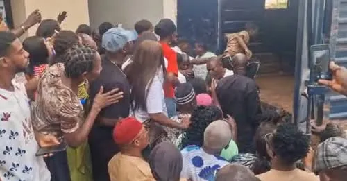 38 Ekpoma students to be released following protests — Presidency 1 Anti kidnapping protesters