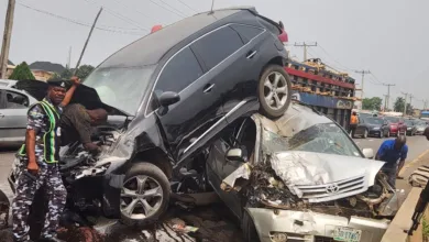 Brake failure sparks Tomato truck crash on Otedola Bridge 8 FB IMG 1767998924890