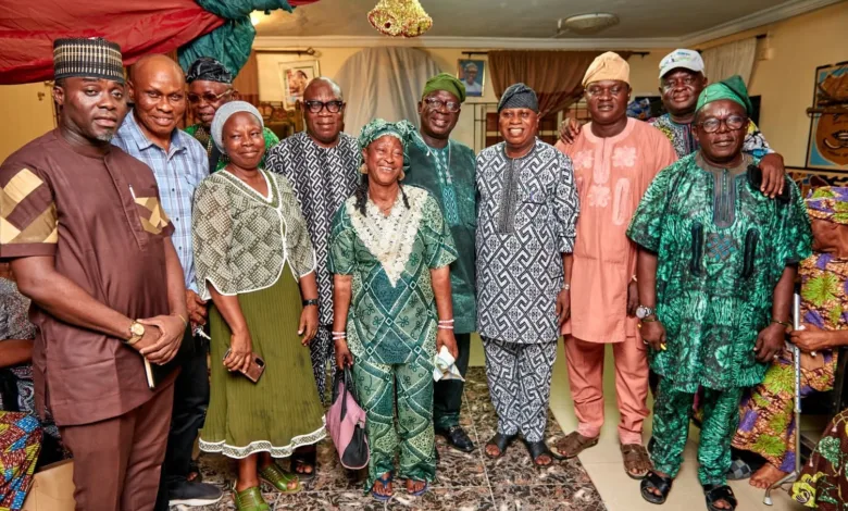 Badagry LG Chairman leads council officials on condolence visit to late Akran's palace 7 FB IMG 1768336762431