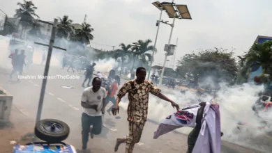 Lagos demolition protest turns chaotic as police fired teargas 7 FB IMG 1769612399205