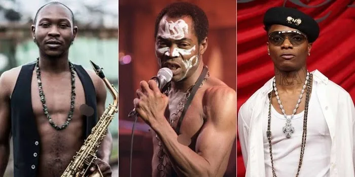 'I’m bigger than your father' — Wizkid fires back at Seun Kuti 1 Fela