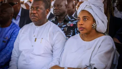 George Akume and his new wife Zaynab ObanorX@OfficialOSGF.jpg