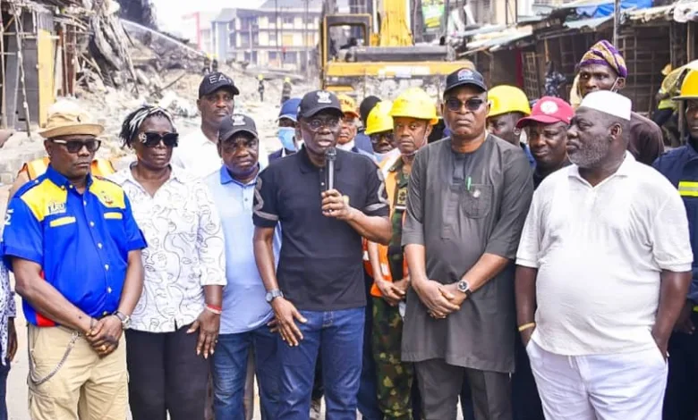 Sanwo-Olu orders demolition after GNI building fire, confirms 8 fatalities 1 IMG 20260102 WA0074