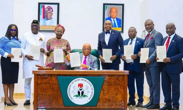 Akwa Ibom gov signs ₦1.58tn 2026 budget into law 1 IMG 20260106 WA0006