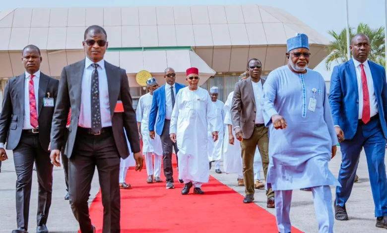 Shettima departs Abuja for Guinea inauguration, Davos economic forum 3 IMG 20260116 WA0015