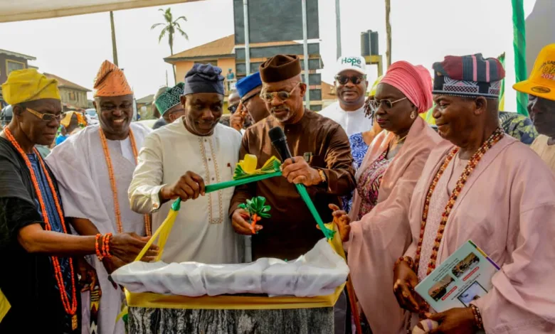 Ogun governor commissions Sagamu–Ayepe road, flags off more roads in Sagamu LG 1 IMG 20260123 WA0002