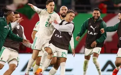 Algeria beat DR Congo to set up quarter-final duel with Nigeria 1