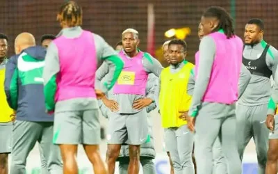 Super Eagles resume training in Fez for AFCON semi-final 1