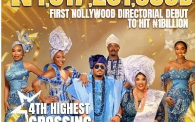 Toyin Abraham’s Oversabi Aunty crosses ₦1bn box office mark 1