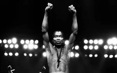 The first visit of Fela to University of Ife, by Moyo Okediji 1