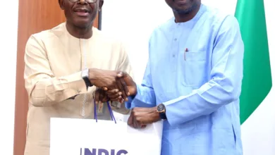 NDIC, EFCC to further strengthen collaboration to recover failed banks assets, debts 2 MD NDIC WITH EFCC CHAIRMAN
