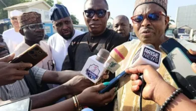 SDP leaders others receive late Senator Akwashikis body in Abuja 768x578 1