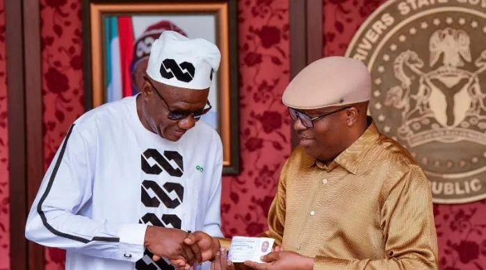 Tonye Cole faults Fubara’s APC defection, insists Rivers governor joined ‘illegal’ faction 1 Tony Okocha L and Sim Fubara R