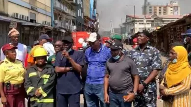 LASEMA assures public as rescue operations continue after Lagos Island fire 4 lagos island fire2