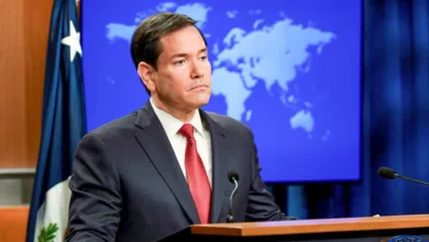 State Department declares 'international bureaucracies' will no longer get 'blank checks' from the US 5 marco rubio speaking 1