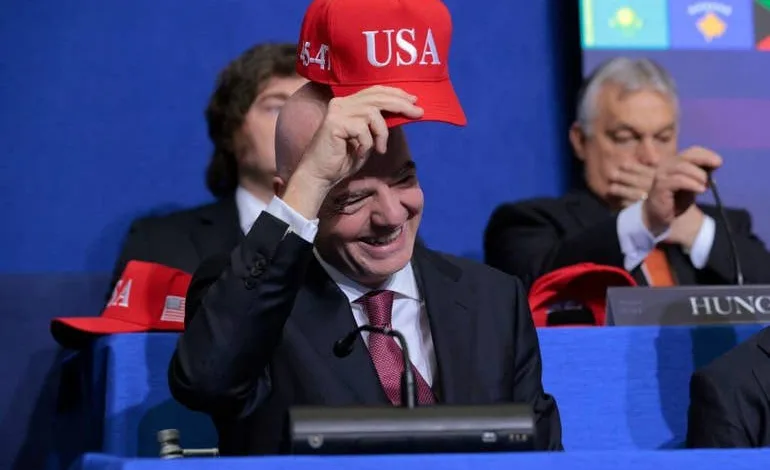 IOC to investigate FIFA president Gianni Infantino over Trump hat and collaboration 1 GettyImages 2262471239 1024x683 1